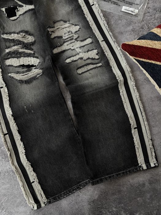 ОРИГІНАЛ Racer Worldwide Track Jeans | Рейсер джинси деним чорні трек