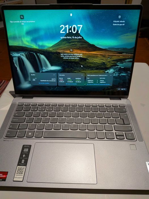 Portátil Lenovo IdeaPad Flex 5 (Ryzen 7, 16GB RAM) - Como Novo / C/ Garantia Worten