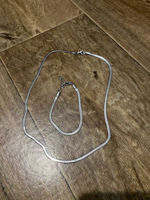 набір браслет ланцюжок