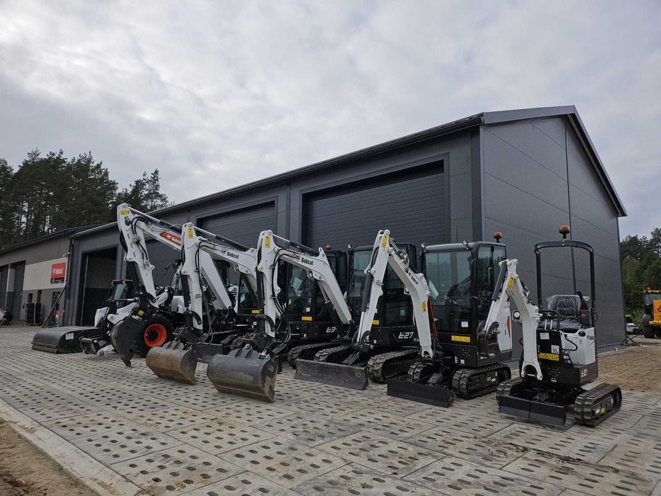 Nowa Minikoparka Bobcat E55z 5,5T Wynajem Wypożyczalnia