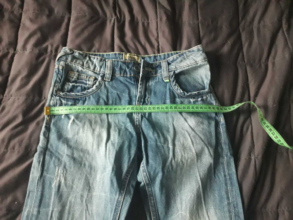 Spodnie jeansowe chłopięce 152