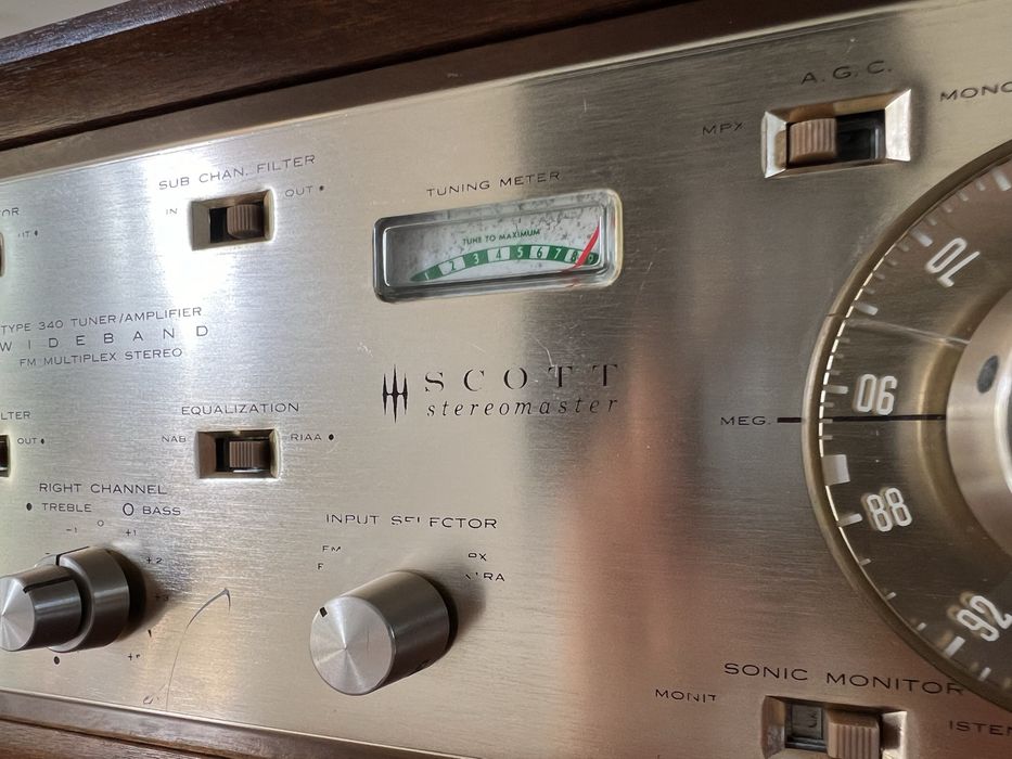 Amplituner H.H Scott 340a USA 1962r