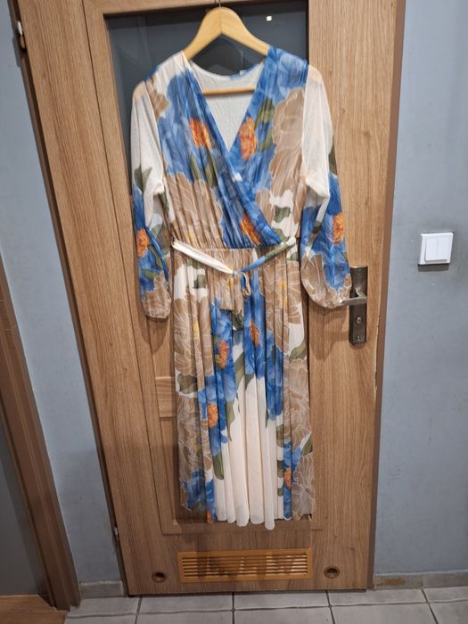 Nowa cudowna sukienka 46/48 święta sylwestra bal