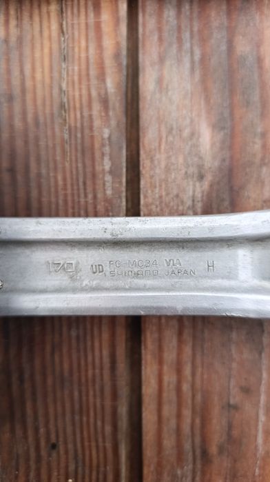Pedaleira Shimano STX RC FC-MC34 Vintage MTB (1996) 170mm