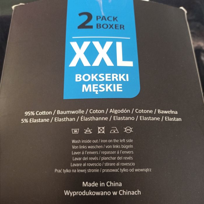 Bokserki męskie Lonsdale 2-pack XXL