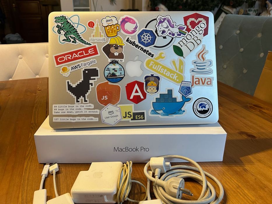 MacBook Pro 15” Retina (2015) A1398 | i7 | 16 GB RAM | BOX + akcesoria