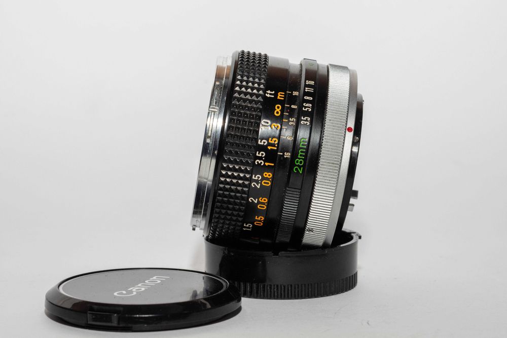 Canon キャノン AE-1 P FD 28mm f/3.5 Canon 28mm f/3.5 - Canon FL / FD Lublin • OLX.pl