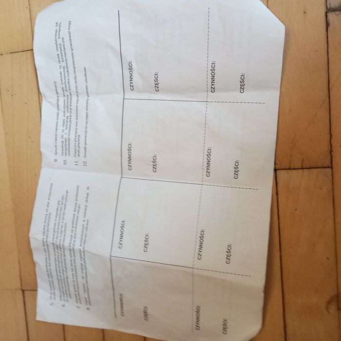 Stara karta gwarancyjna gwarancja CYFRAL  1997