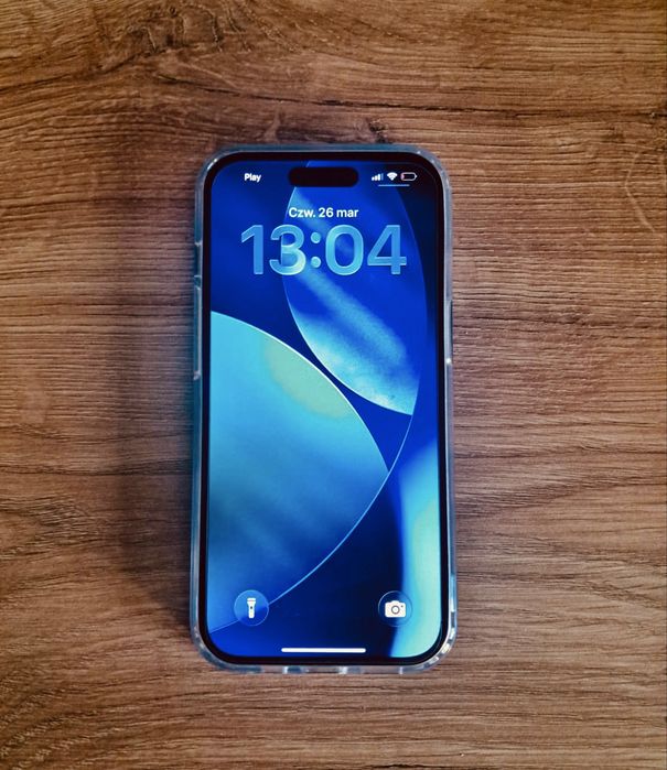 Iphone 15 stan idealny kondycja baterii 84%