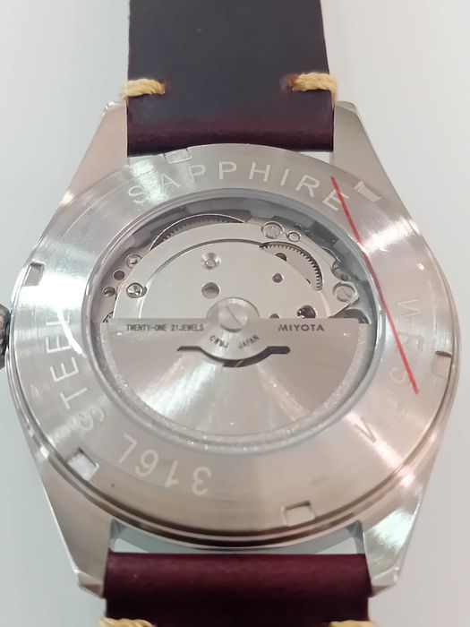 Relógio Automático Pilot Flieger Miyota 8215