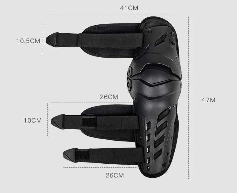 Шарнірні наколінники Sulaite мото наколінники