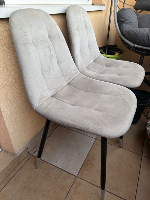Dwa Krzesła styl loft