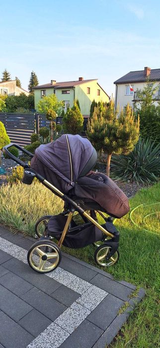 Wózek Acamex reggio specjal edition 2w1 złoto czarny