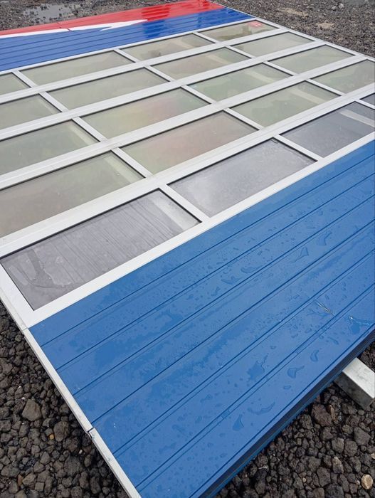 Brama garażowa segmentowa panelowa przemysłowa 400x300wysoka