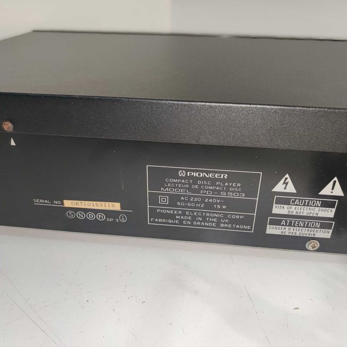 Leitor CD - Pioneer PD-S503 com avaria - ler anuncio