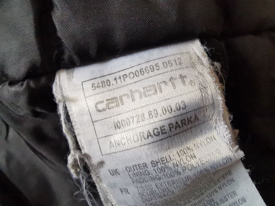 Carhartt Anchorage Parka kurtka ocieplana L