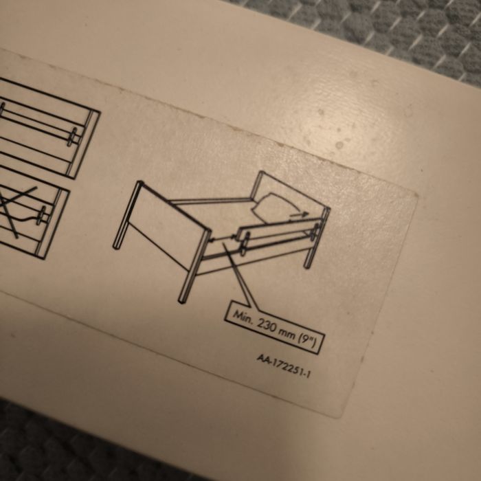 Barra de proteção / segurança IKEA (Vikare)
