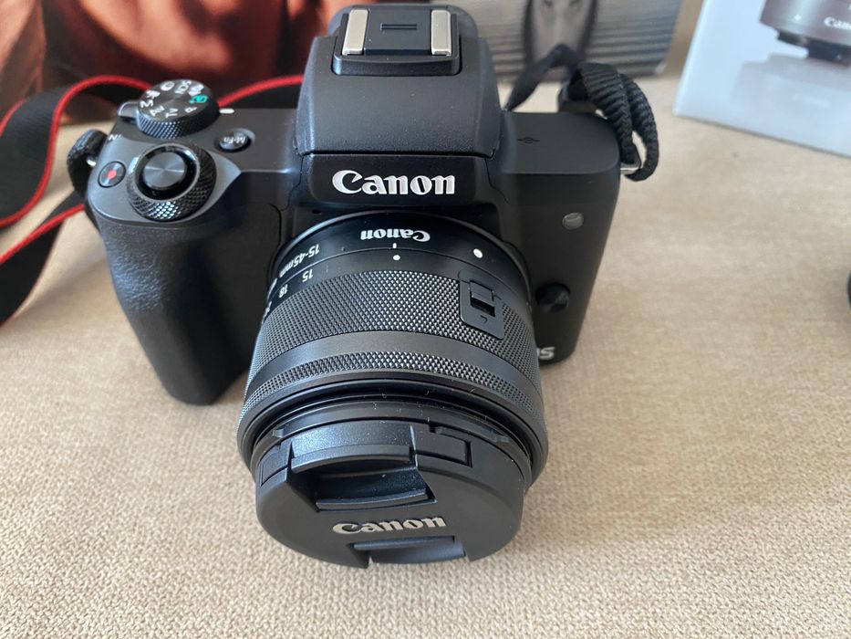 CANON EOS M50 Mirrorless + 2 objectivas + Bolsa SB130 + 16 GB