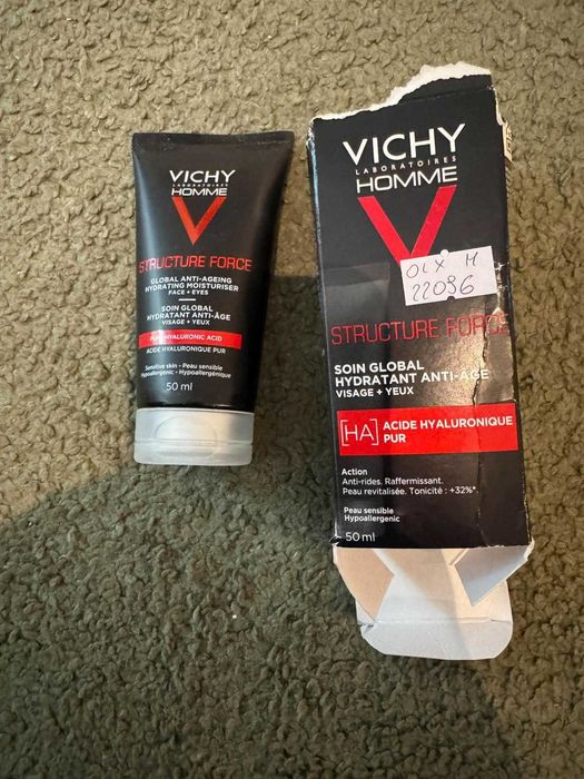 Krem nawilżający do twarzy Vichy Homme Structure Force dla mężczyzn 50ml 22096