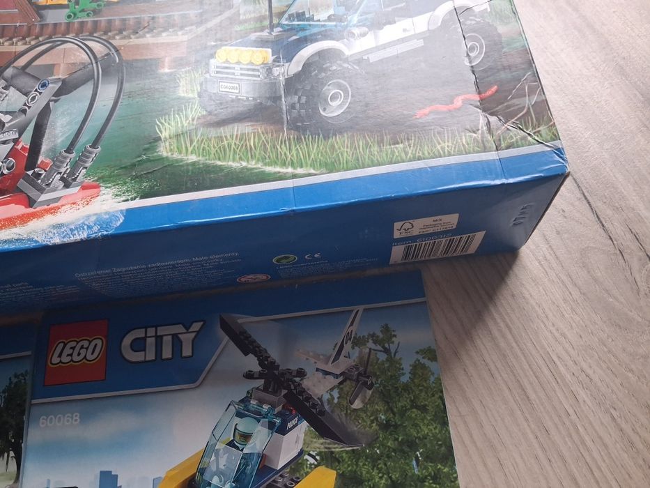 Lego 60068 kryjówka rabusiów komplet