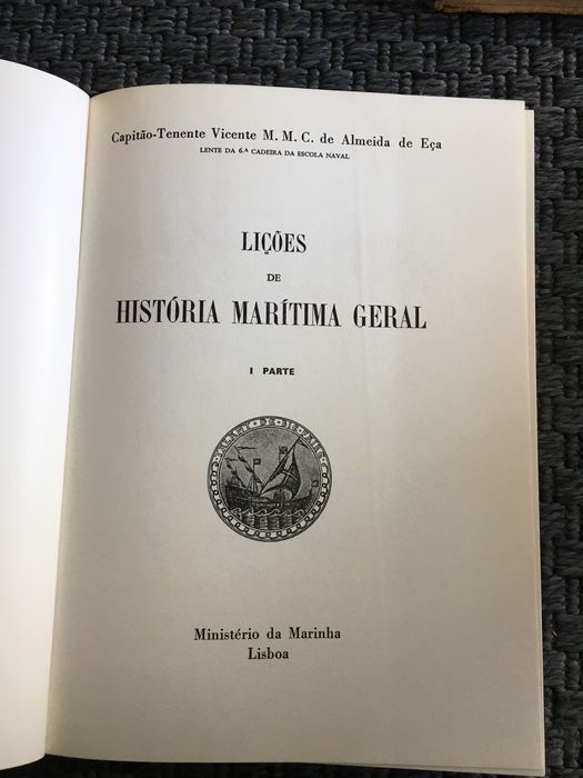 Lições de História Marítima Geral - Parte I e II