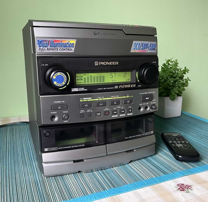 Pioneer XR-A200 (2x50 Вт). Пульт. Відеоогляд!