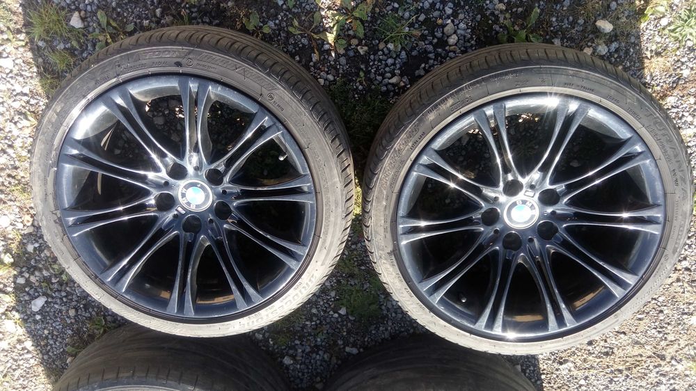 BMW Felgi Aluminiowe M-pakiet 8036570 18 cali 5x120 ET20 8Jx18H2 KOMPLET