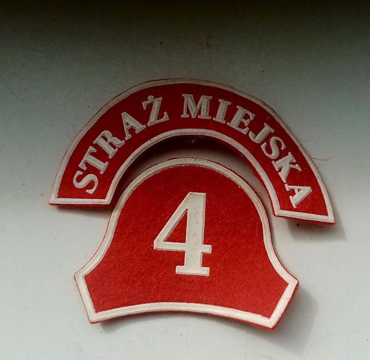 Naszywka  straż miejska  1993  kolekcjonerska