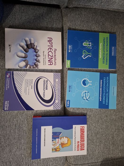 Receptura apteczna farmakologia Vademecum technika farmaceutycznego