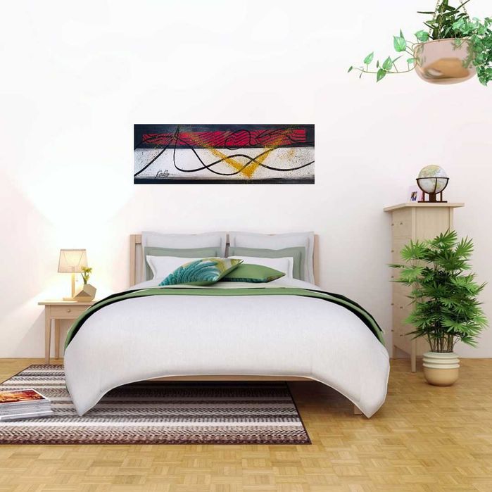 Quadro Decorativo Pintado à Mão