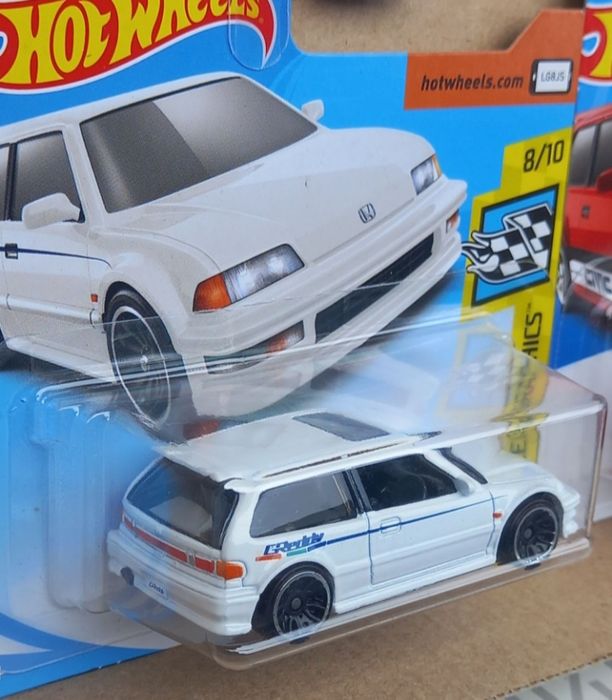 Conjunto 2 - 90 honda civic ef hot wheels