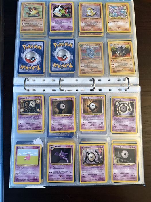 Cartas Pokémon Raras Colecção Antiga (225Cartas)