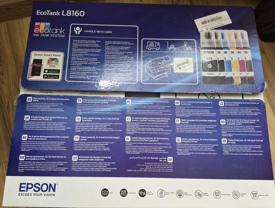 Nowa drukarka epson L8160