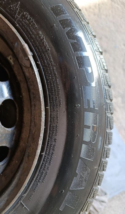Opony zimowe 155/80  koła stalowe R13 komplet 4 szt