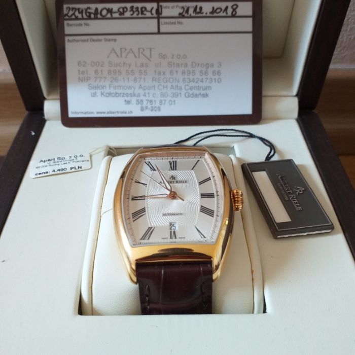 Zegarek Albert Riele Family 1881 Nowy