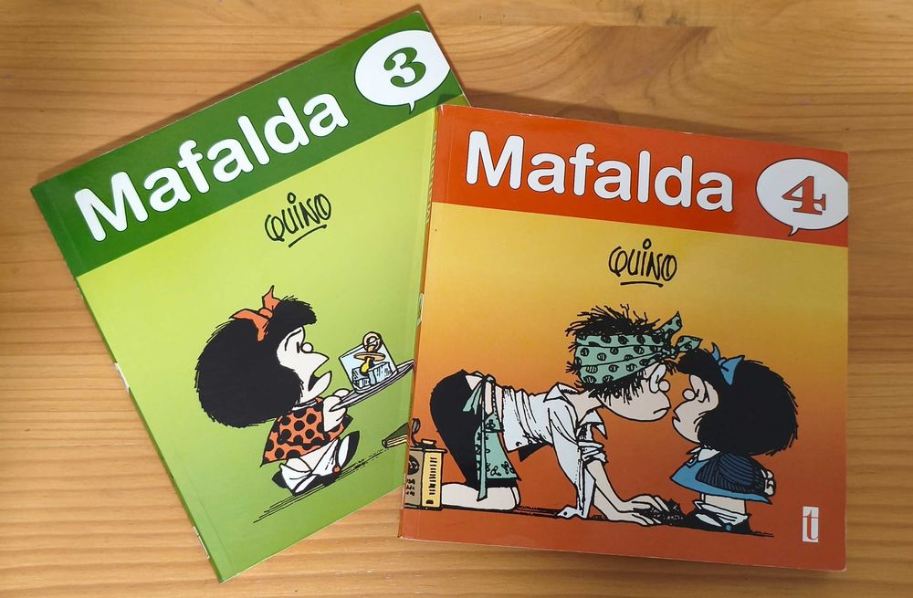 Mafalda #3 e #4 por Quino [Portes Grátis]