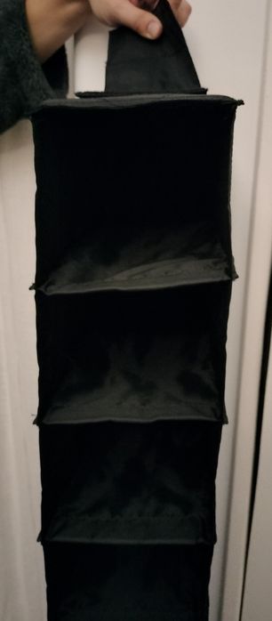 Arrumação suspensa com 10 compartimentos