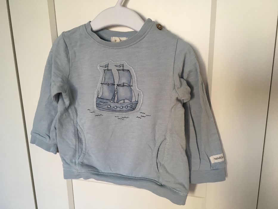 Komplet spodnie bluza Newbie Kappahl 74