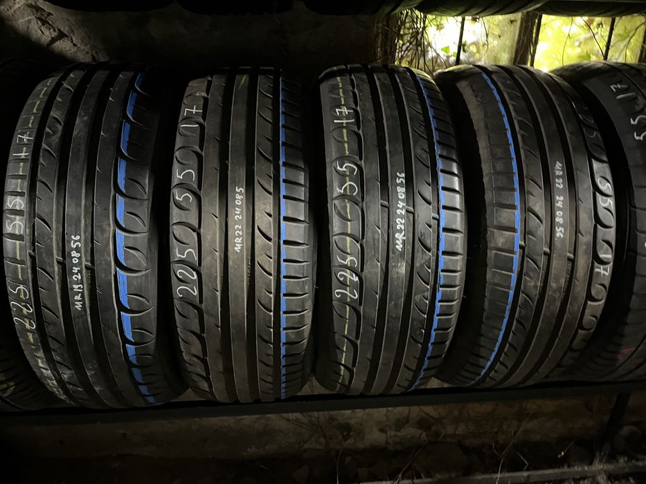 Продам шини гуму 225 55 17 шиномонтаж