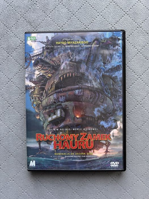 Ruchomy zamek hauru dvd studio ghibli