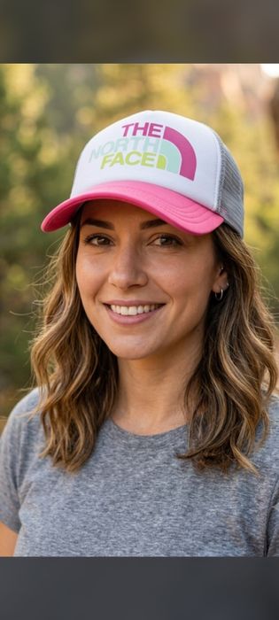 Женская кепка The North Face Youth Logo Trucker (Trucker Cap)  р.53-58