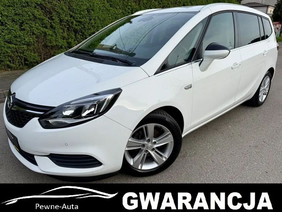 Opel Zafira 1.4T 120KM NAVI LIFT ALU LED Klimatronic 2xPDC OPŁATY Gwarancja RADAR