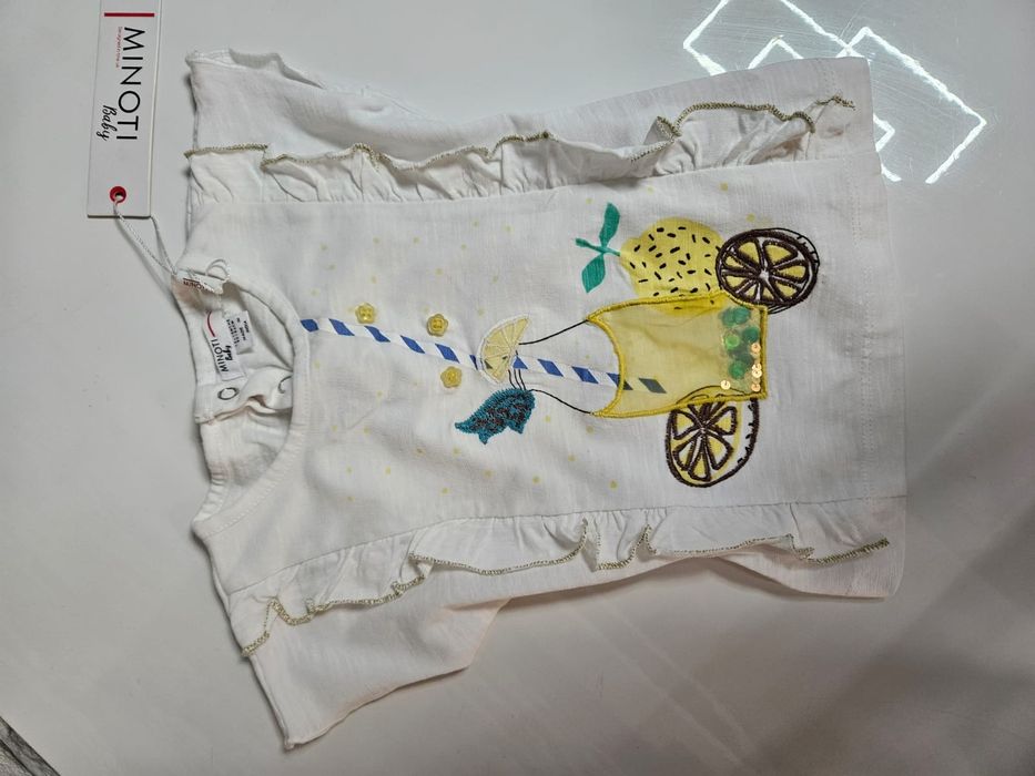 Nowa z metka bluzka dziewczeca Minoti rozm 86