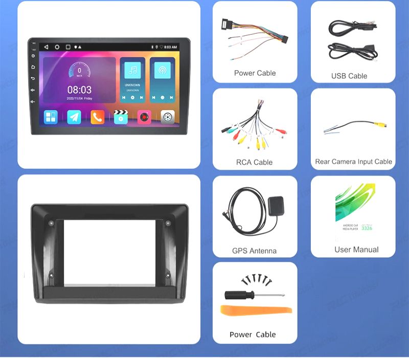 RÁDIO GPS ANDROID 13 RENAULT TRAFIC / OPEL VIVARO 01-10