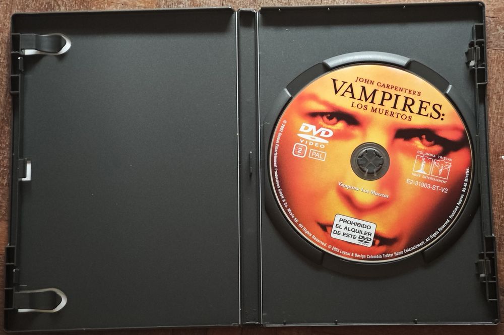 Lote 3 DVD’s Originais – Filmes de Vampiros