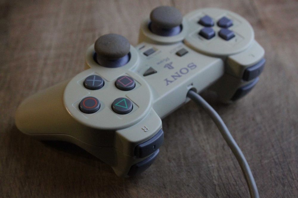 Геймпад "Dual Shock" Джойстик Аналоговый Sony PlayStation 1 (PS1): 1 ...