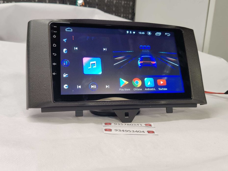 Radio 2 DIN Android para Smart Fortwo - Smart 2 - Novo Garantia