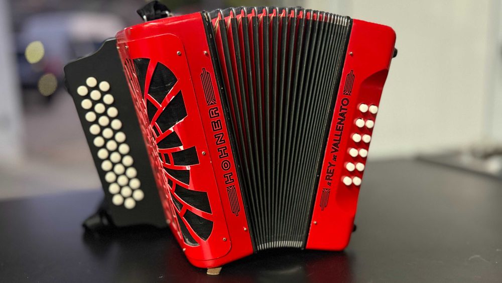 Concertina Hohner El Rey del Vallenato