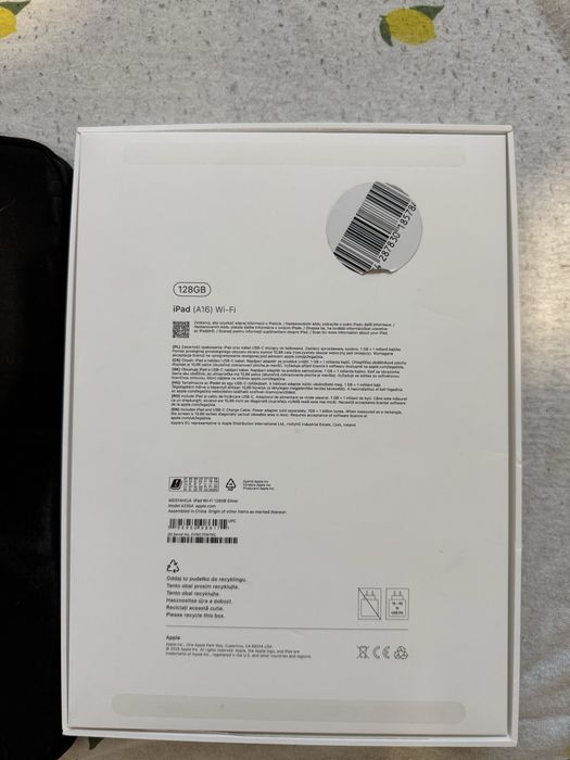 Tablet APPLE iPad 11" 11 gen. 128 GB Wi-Fi Srebrny