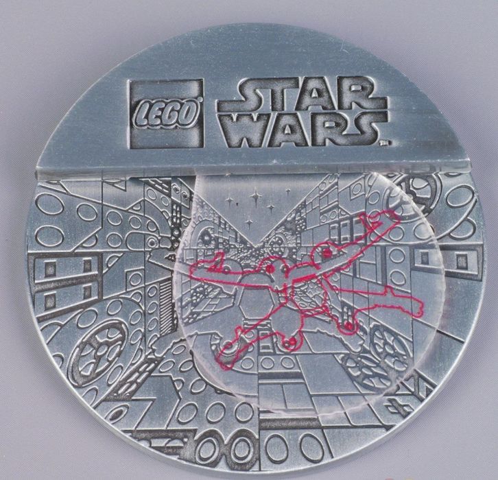 Нова колекційна монетв Lego Star Wars 5008818 Battle of Yavin Collecto